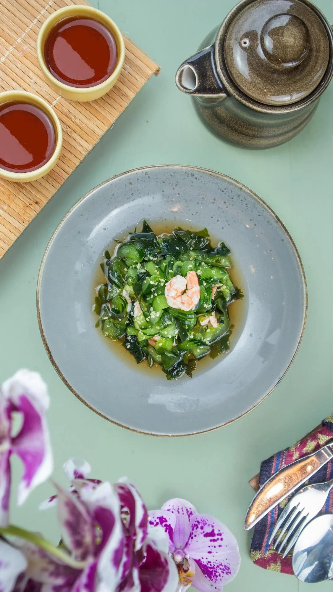 Asian Spice plating