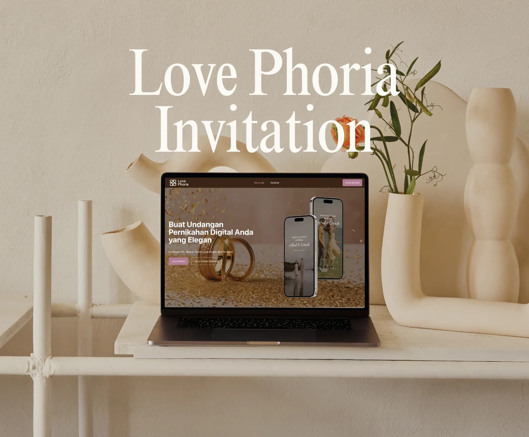 Lovephoria: Digital Invitation