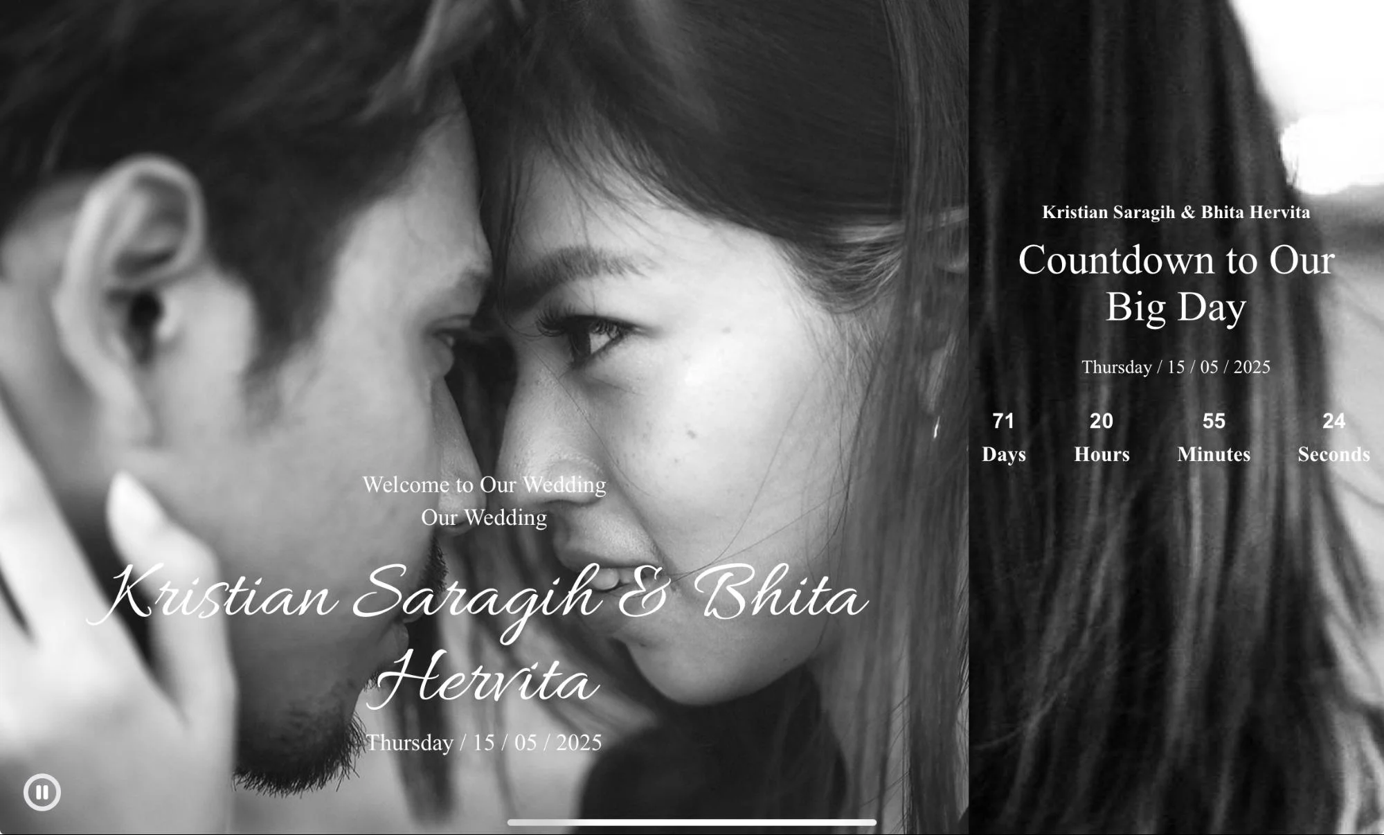 Lovephoria invitation detail